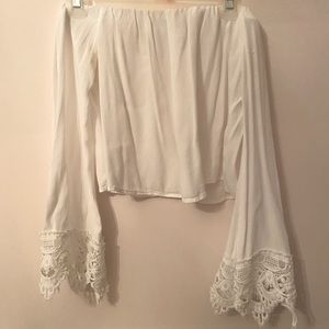 Forever 21 Off The Shoulder Blouse